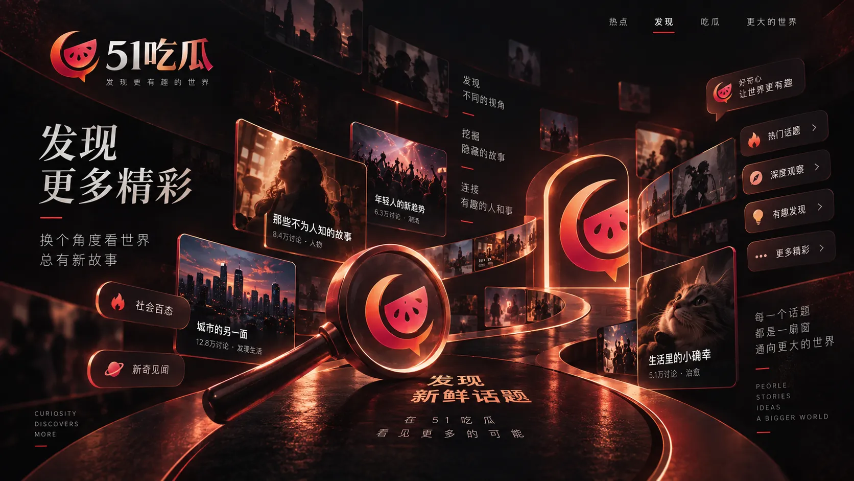 51吃瓜访问路径关系示意视觉